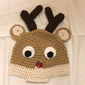 🌲NEW🌲Reindeer beanie hat One Size Adult